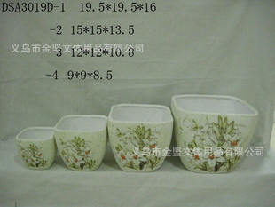 批发花盆容器,田园风格小花盆,园艺花盆
