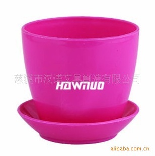 批量圆形塑料花盆,立体组合.带底盘,美观实用