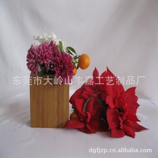 花盘 酒店花盆 家居花盘 竹木质桌面花盘 东莞厂家加工定做竹木盆
