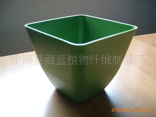 专业 竹纤维花盆/可降解花盆
