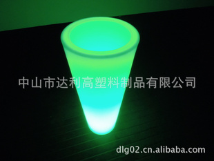 花盆 发光花盆 高品质PE料 欧美热销产品 CE ROHS FCC UL认证