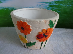 库存现货 陶瓷工艺品 园林摆设菊花花盆031