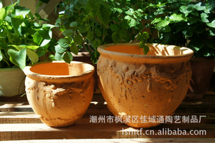 红陶花盆 园林专用 陶瓷盆 环保盆 红陶盆栽 花盆