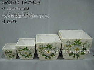 批发花盆容器,田园风格小花盆,园艺花盆