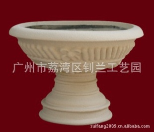 欧工玻璃钢花盆、树脂装饰花盆、园艺花盆容器