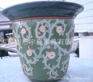 专业定制 玻璃钢花盆 玻璃钢花盆容器 酒店摆设花盆