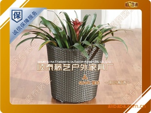 ◥全手工编织◤园艺用品系列/高贵典雅花盆容器