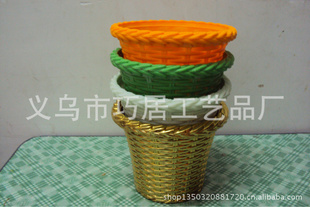 工厂直供 创意新款 苗圃绿化 多彩朔料 篓筐花盆
