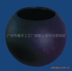 厂价直供圆形组合玻璃钢花盆,树脂花盆容器6132#