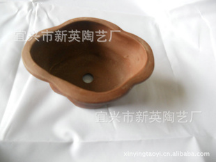 精品热销排水性佳绿色环保承受力较强紫砂花盆容器