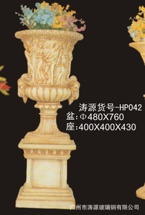 会所 酒店 别墅 广场户外玻璃钢欧式花缸花槽 花盆花箱