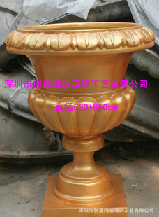 大型花盆 砂岩花盆 花托 砂岩雕塑 异型花盘