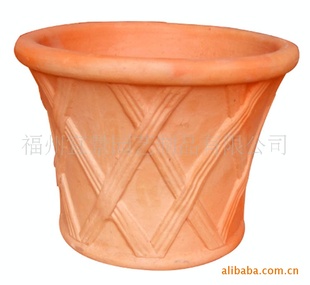 陶罐 红陶盆 花盆容器 装饰陶罐 艺术陶盆 庭园景观花盆