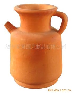 园林花盆 陶烧敞口水壶 园林陶瓷花罐 装饰陶罐 陶罐工艺品