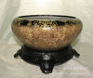 陶瓷花盆批发 花器 工艺花盆 陶瓷盆景盆/家居饰品1522白