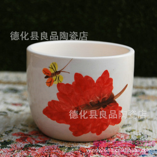 诚信批发园艺用具花盆容器 优质迷你小花盆 陶瓷花器 盆栽小花盆