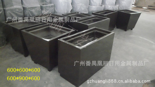 厂家直销 玻璃钢长方形花盆 园林景观装饰花盆 量大优惠