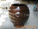 玻璃钢仿陶瓷花盆,花园用品,厂价直销现代时尚花器