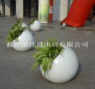 世洋工厂大量生产各种款式中高档(玻璃钢花盆)