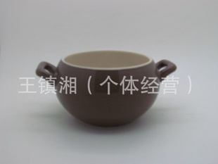 可小额批发】陶瓷花盆/ZAKKA花盆/双耳花盆