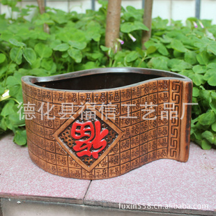 陶瓷花盆时尚11289福到花盆陶瓷工艺品园艺盆栽花盆厂家直销批发