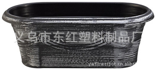厂家批发蛋型椭圆喷刷漆花盆7401P/S-7402P/S
