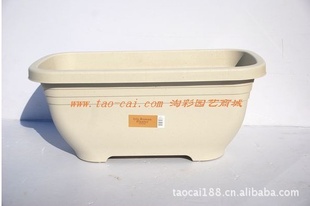 爱丽思长型浪漫深型花盆500
