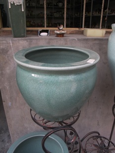 园艺花盆 大号陶瓷冰裂花盆 3月新品 1424
