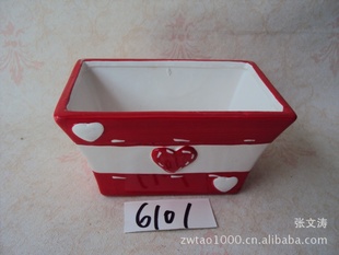 外贸陶瓷树脂工艺品批发 【园艺花盆AT(6101)摆饰】 亮点