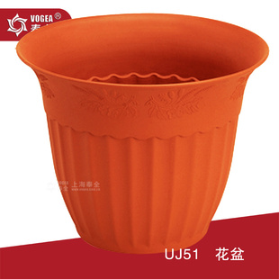 特价塑料花盆批发园艺用品圆形花盆时尚加厚阳台大号花盆奉全UJ51