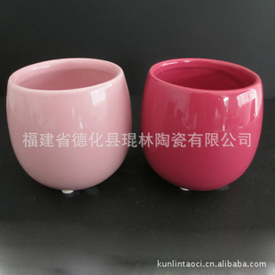 花盆  彩色花盆  陶瓷花盆  陶瓷彩色花盆