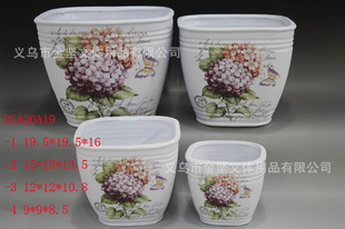 陶瓷花盆,迷你小花盆,园艺花盆,家居摆设花盆