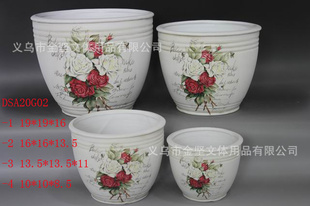 陶瓷花盆,迷你小花盆,园艺花盆,家居摆设花盆