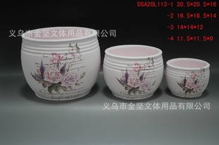 陶瓷花盆,迷你小花盆,园艺花盆,家居摆设花盆