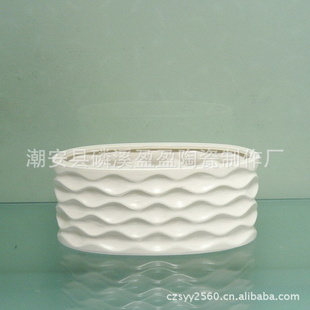 厂家批发花盆花瓶/中低温花盆/高档彩金花瓶/手工寄花/创意花瓶