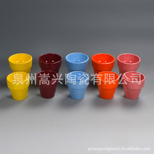 花盆 陶瓷花盆 五彩陶瓷花盆