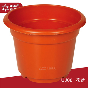 特价塑料花盆批发园艺用品圆形花盆时尚创意阳台中号花盆奉全UJ07