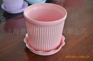 圆形塑料花盆 绿植用花盆  圆形塑料花盆 绿植用花