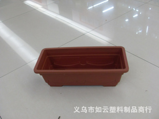 批发塑料花盆 仿陶瓷花盆 116长方花盆