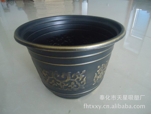 厂家塑料花盆规格21cmX14cmX15cm