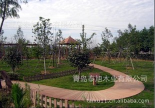 厂家优质量户外专用木塑地板150*35塑木园林地板