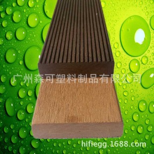 广州塑木现货 88*23mm实心木塑地板 环保 耐用 木质感强 防蛀