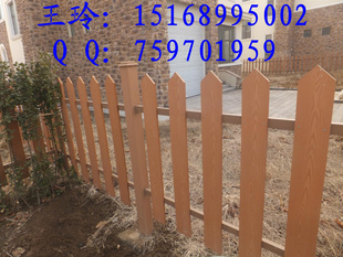 山东WPC厂家 专供户外木塑栅栏、护栏