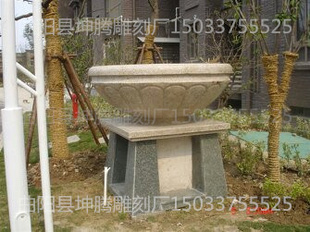 石雕花盆 青石花盆 雕刻花盆 大理石花盆 家庭装饰花盆