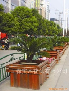 国森实木花箱/木制花箱/园艺花箱/各种实木花箱