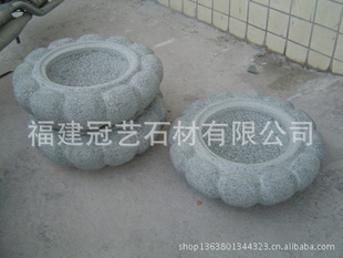 精美惠安石雕浮雕花钵菊钵石钵 工艺精湛 价格合理 质量保证