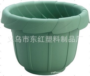 义乌塑料花盆批发国内旺销厚实花边形5701-5705