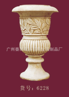 砂岩花盆 罗马花盆 厂家外贸花盆批发 落地花盆 园林景观花钵