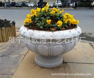 欧海石材花岗岩花钵 stone flowerpot(直径800mm)