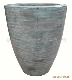 高档高品质玻璃钢花盆,花盆容器,专业生产厂家提供